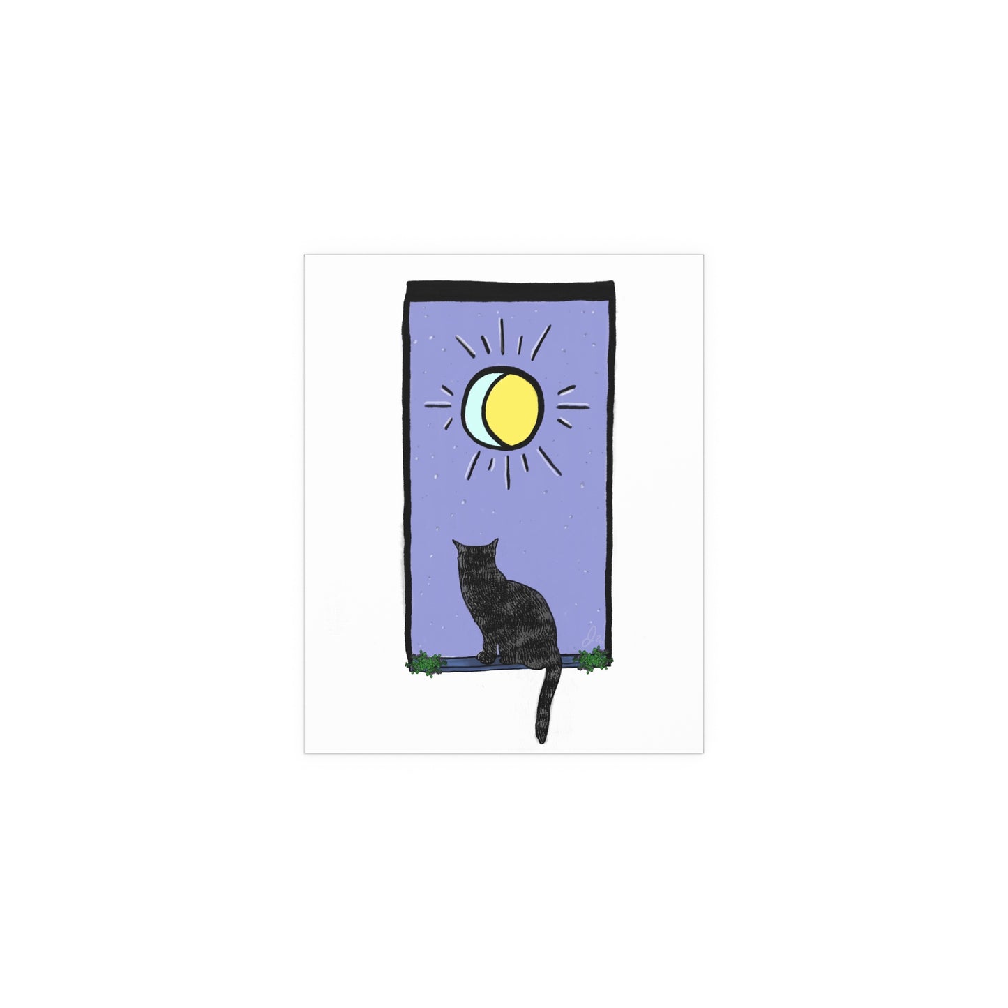 Familiar Indoor and Outdoor Silk Poster