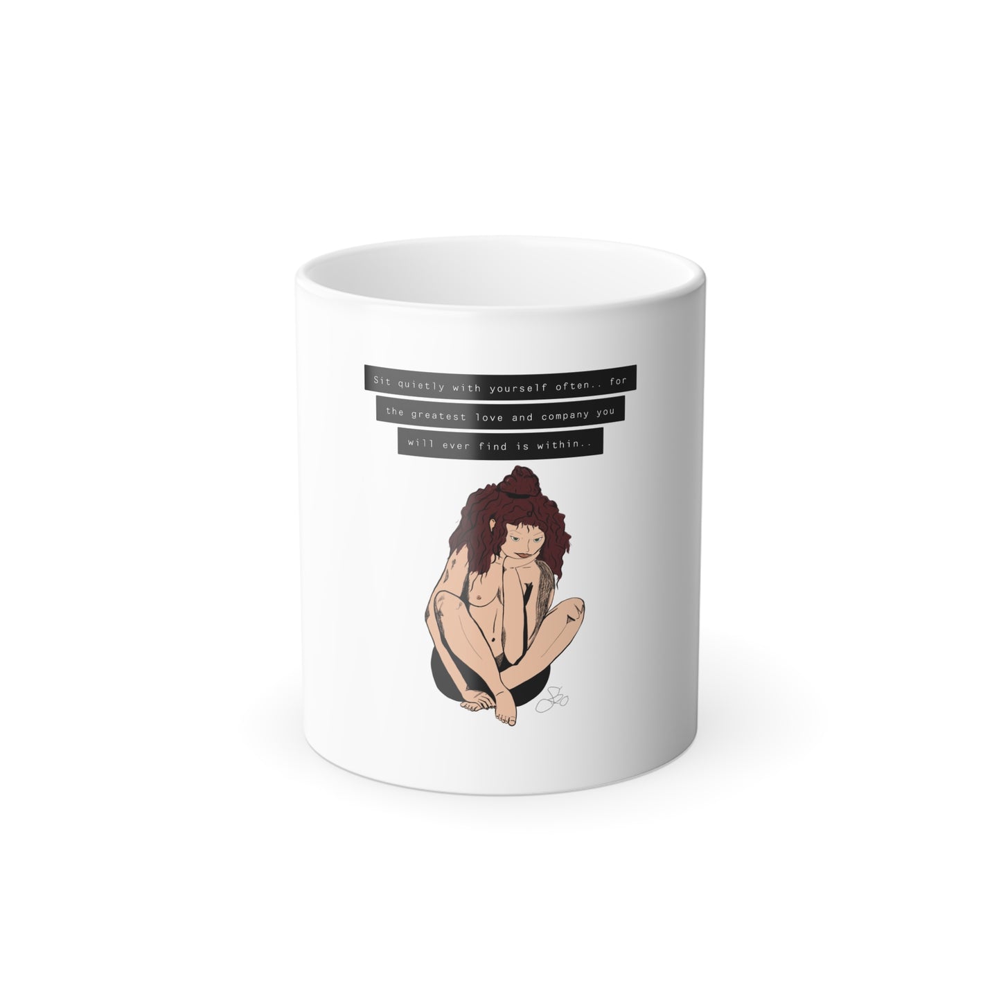 Self Love Color Morphing Mug, 11oz